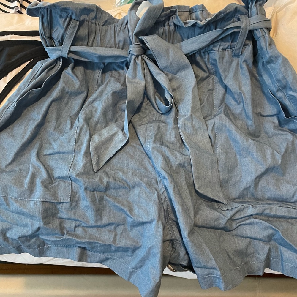 Paper bag bottoms- sorry for the wrinkles!!